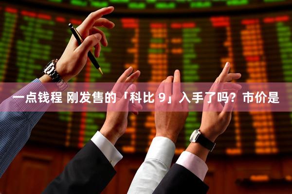 一点钱程 刚发售的「科比 9」入手了吗？市价是